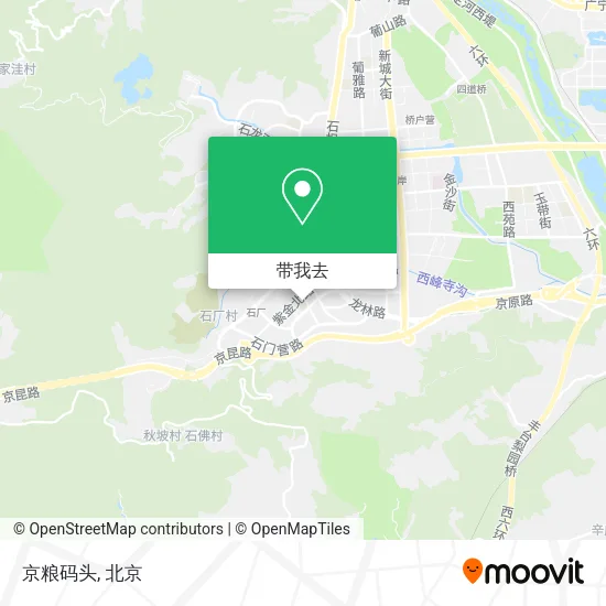 京粮码头地图