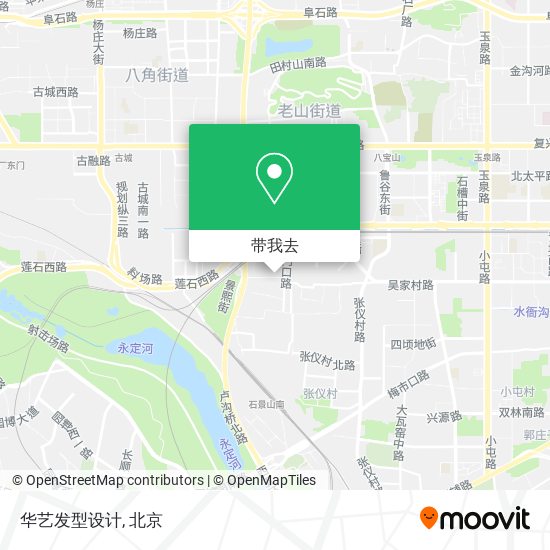 华艺发型设计地图
