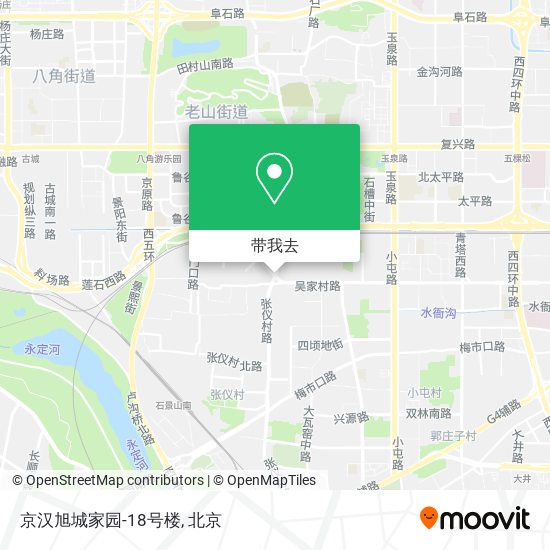 京汉旭城家园-18号楼地图