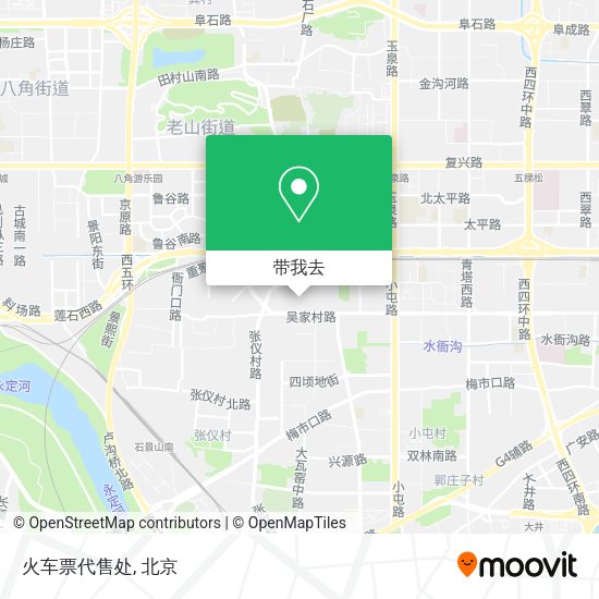 火车票代售处地图