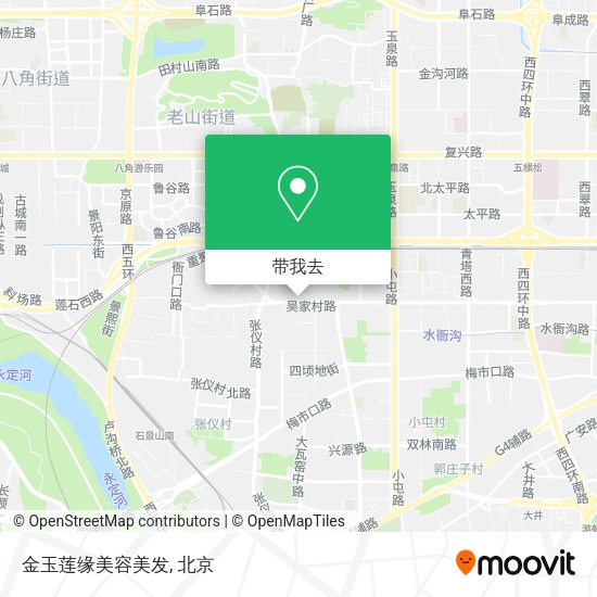 金玉莲缘美容美发地图