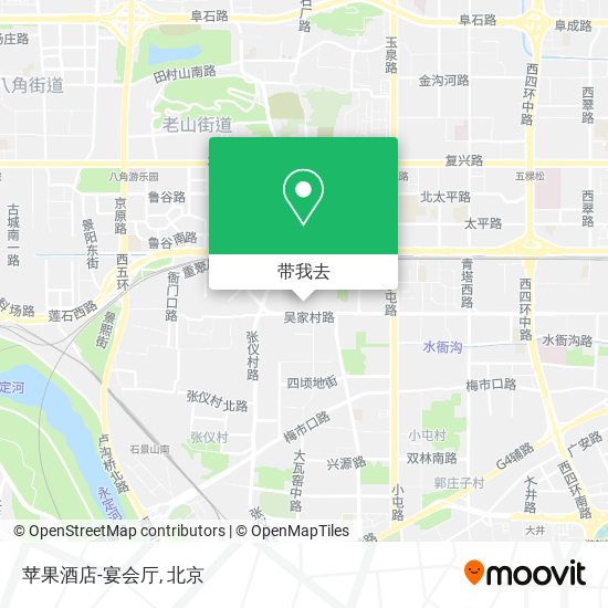 苹果酒店-宴会厅地图