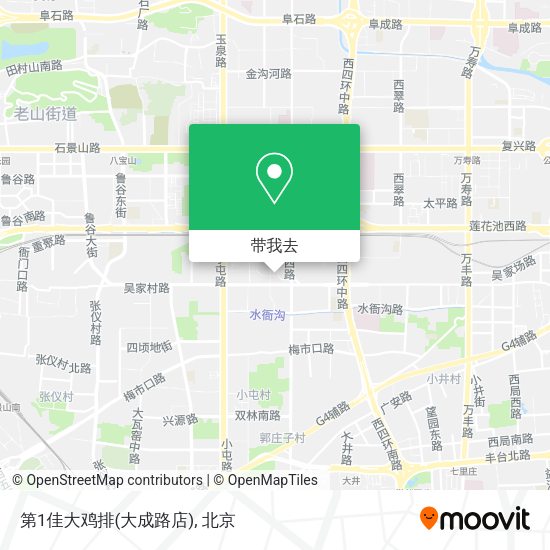 第1佳大鸡排(大成路店)地图