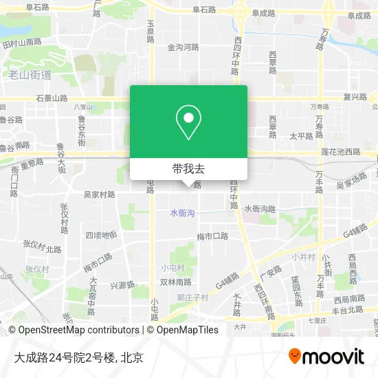 大成路24号院2号楼地图