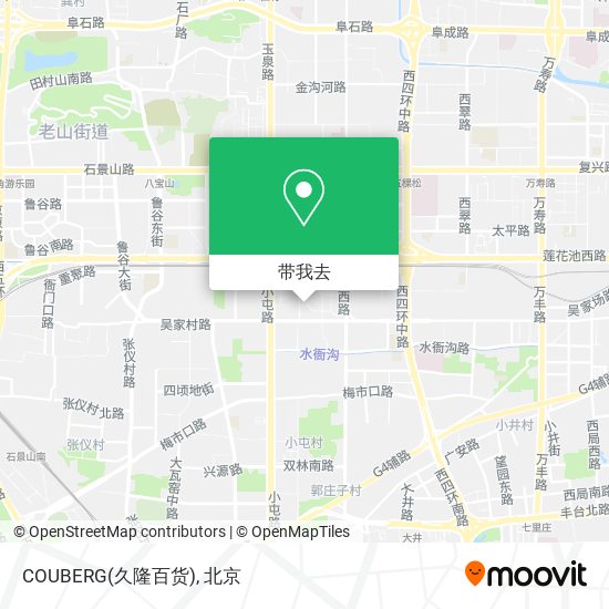 COUBERG(久隆百货)地图