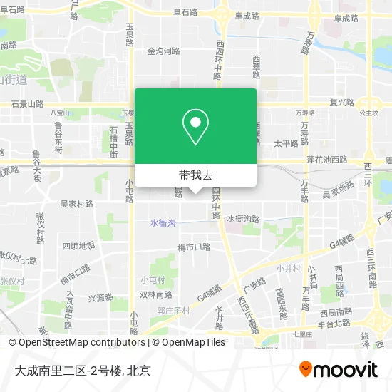 大成南里二区-2号楼地图