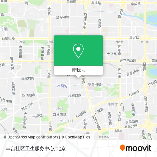 丰台社区卫生服务中心地图