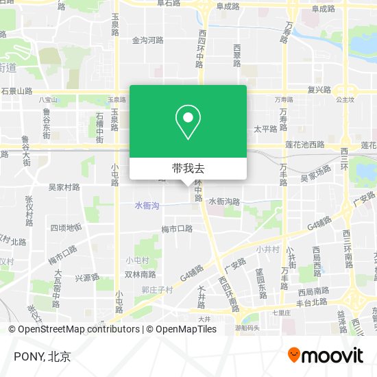 PONY地图