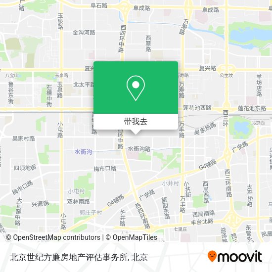 北京世纪方廉房地产评估事务所地图