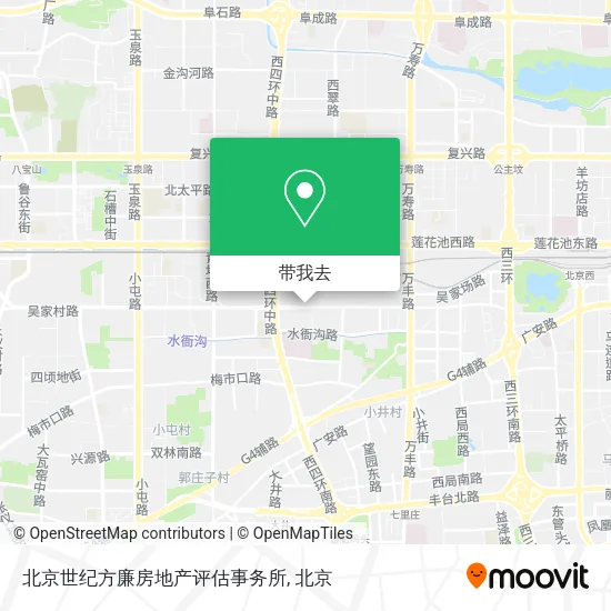 北京世纪方廉房地产评估事务所地图