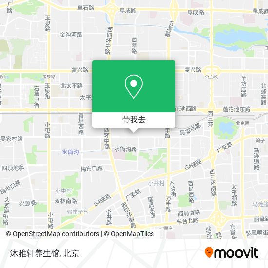 沐雅轩养生馆地图