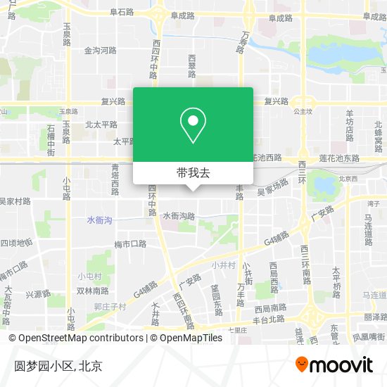 圆梦园小区地图