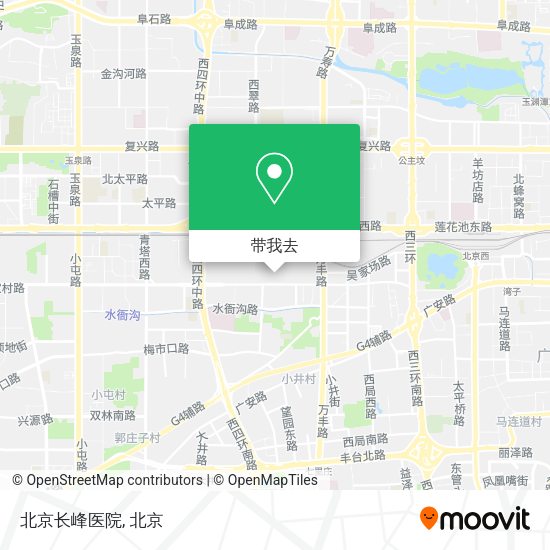 北京长峰医院地图