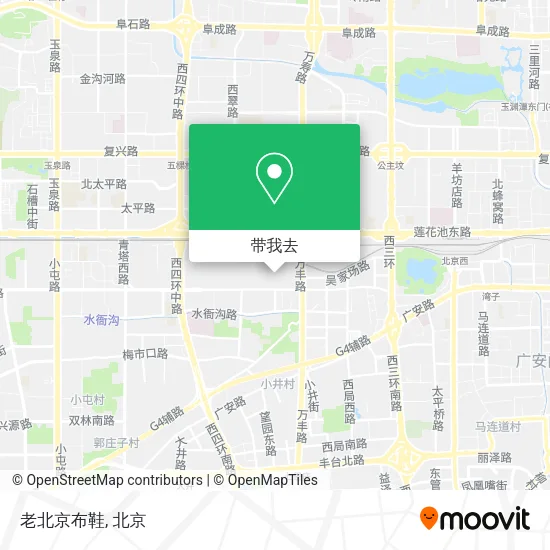 老北京布鞋地图