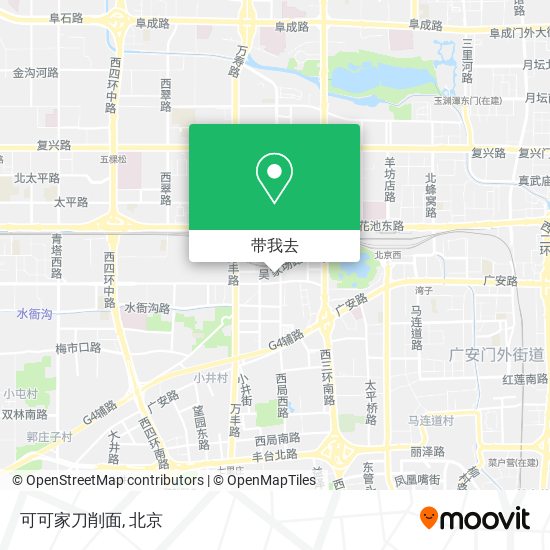 可可家刀削面地图