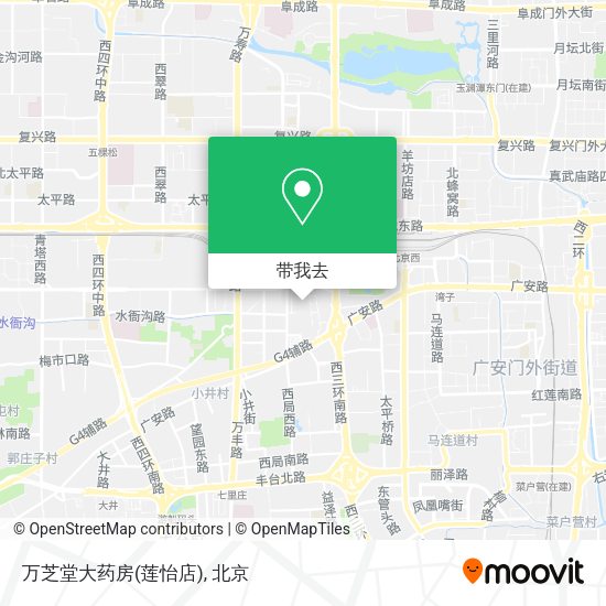 万芝堂大药房(莲怡店)地图