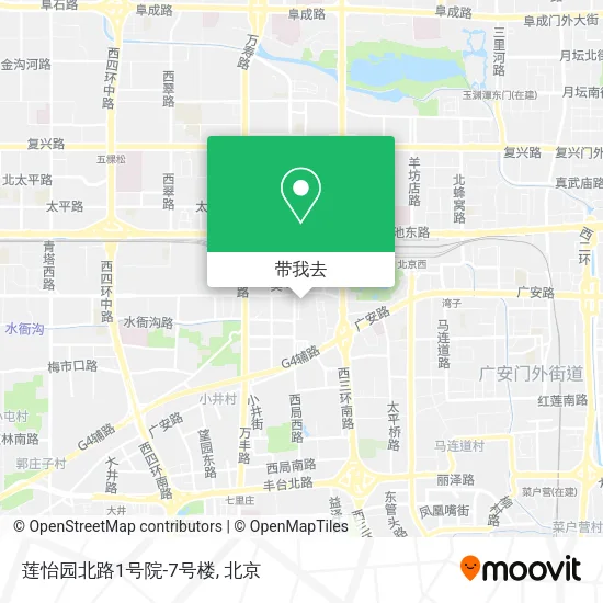 莲怡园北路1号院-7号楼地图