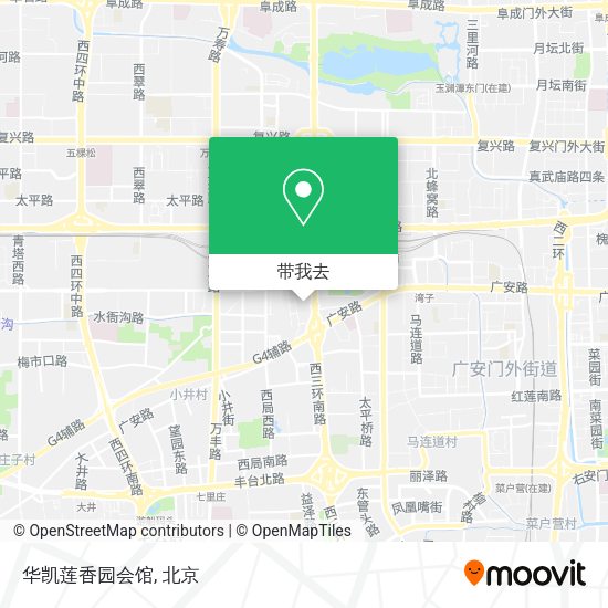 华凯莲香园会馆地图