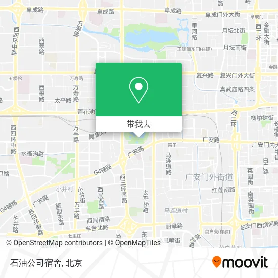 石油公司宿舍地图