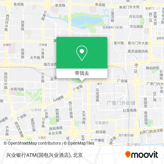 兴业银行ATM(国电兴业酒店)地图
