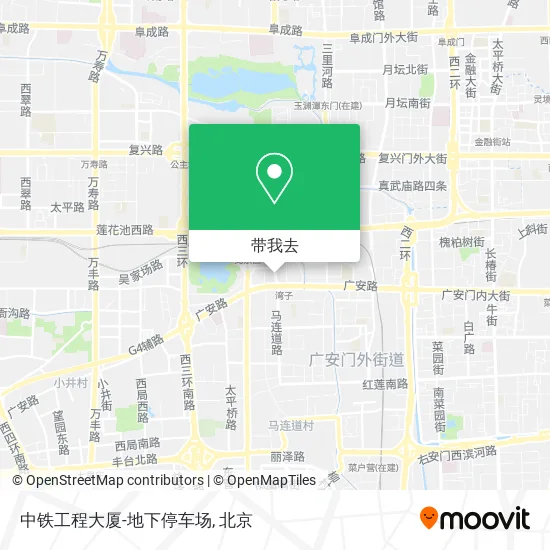 中铁工程大厦-地下停车场地图
