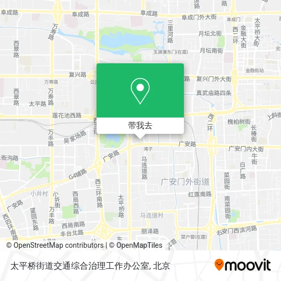 太平桥街道交通综合治理工作办公室地图