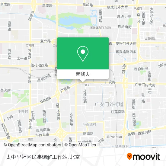 太中里社区民事调解工作站地图