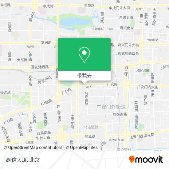融信大厦地图