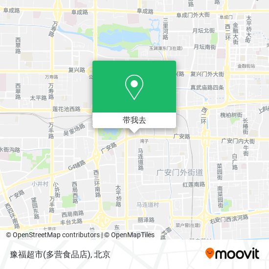 豫福超市(多营食品店)地图