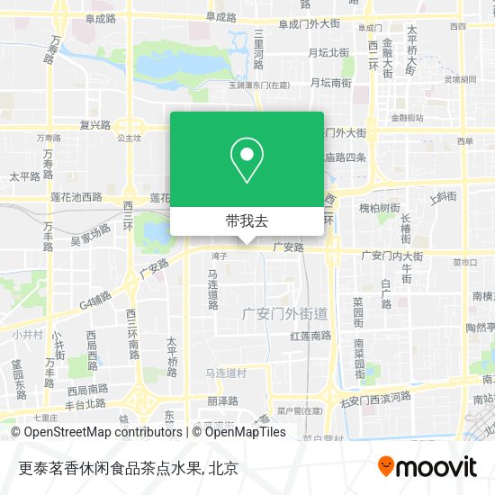 更泰茗香休闲食品茶点水果地图