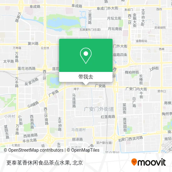 更泰茗香休闲食品茶点水果地图