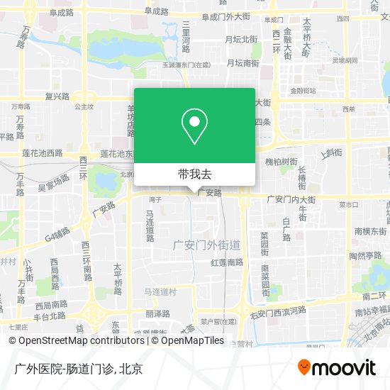广外医院-肠道门诊地图