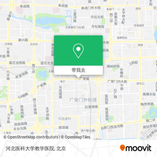 河北医科大学教学医院地图
