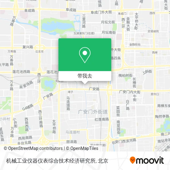 机械工业仪器仪表综合技术经济研究所地图