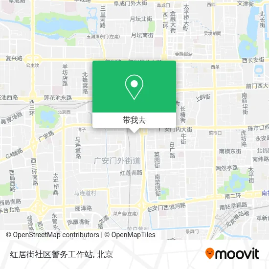 红居街社区警务工作站地图