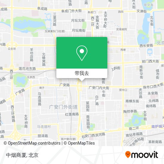 中烟商厦地图
