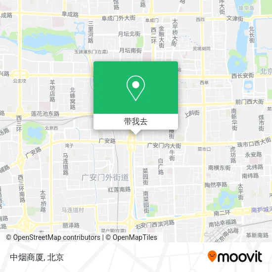 中烟商厦地图