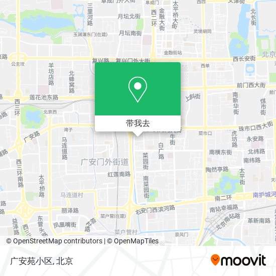 广安苑小区地图