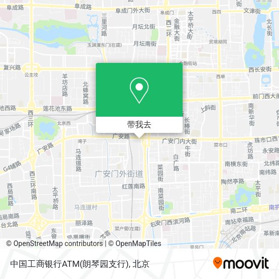 中国工商银行ATM(朗琴园支行)地图