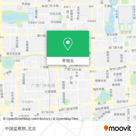 中国监察部地图
