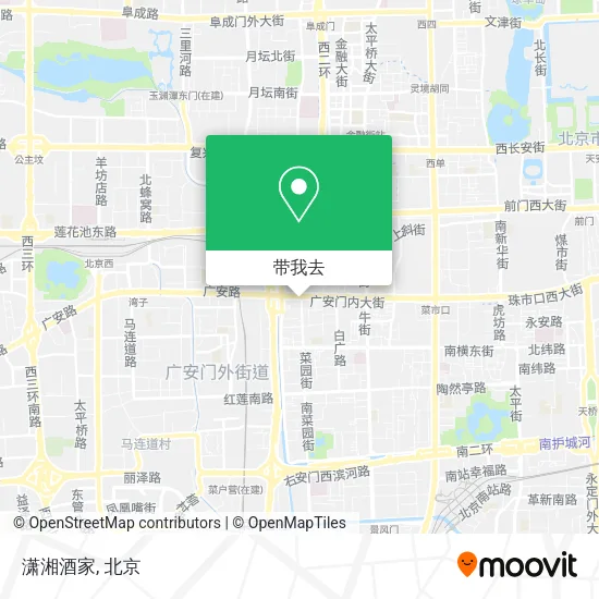 潇湘酒家地图