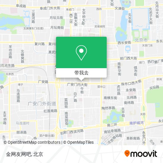 金网友网吧地图