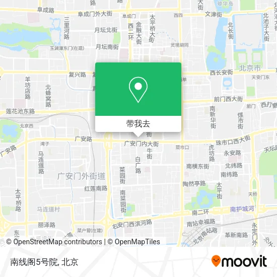 南线阁5号院地图