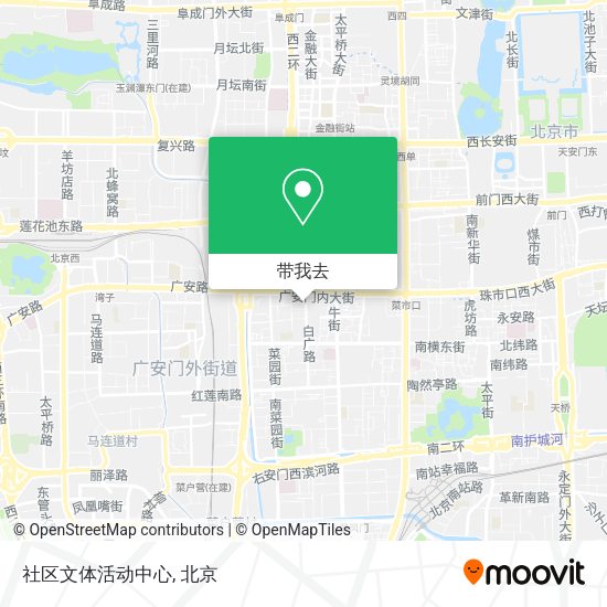 社区文体活动中心地图