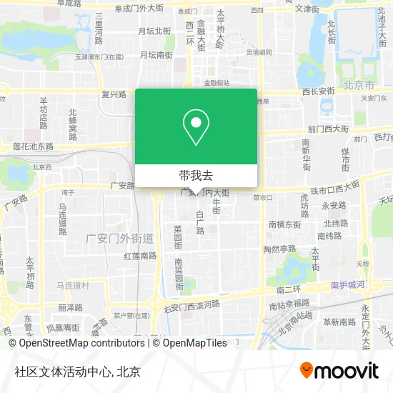 社区文体活动中心地图
