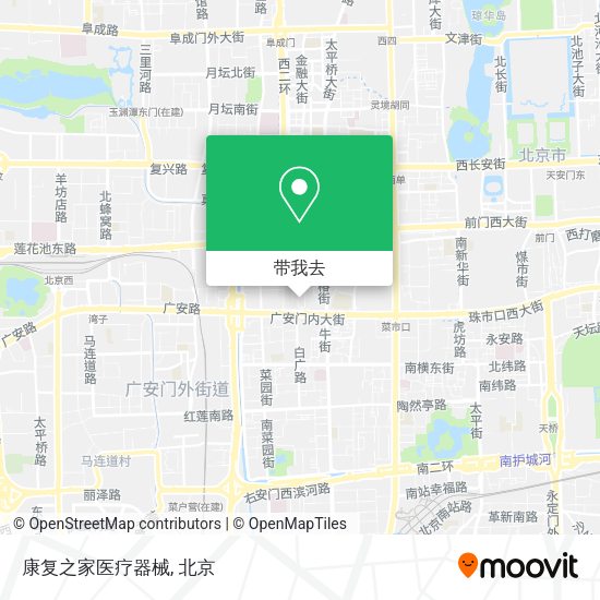 康复之家医疗器械地图