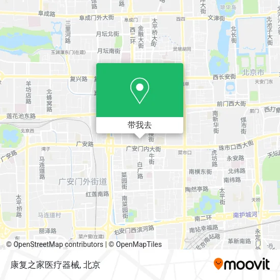 康复之家医疗器械地图