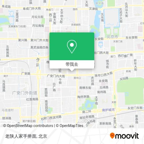 老陕人家手擀面地图