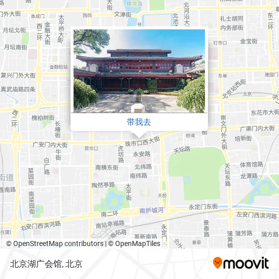 北京湖广会馆地图
