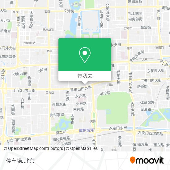 停车场地图